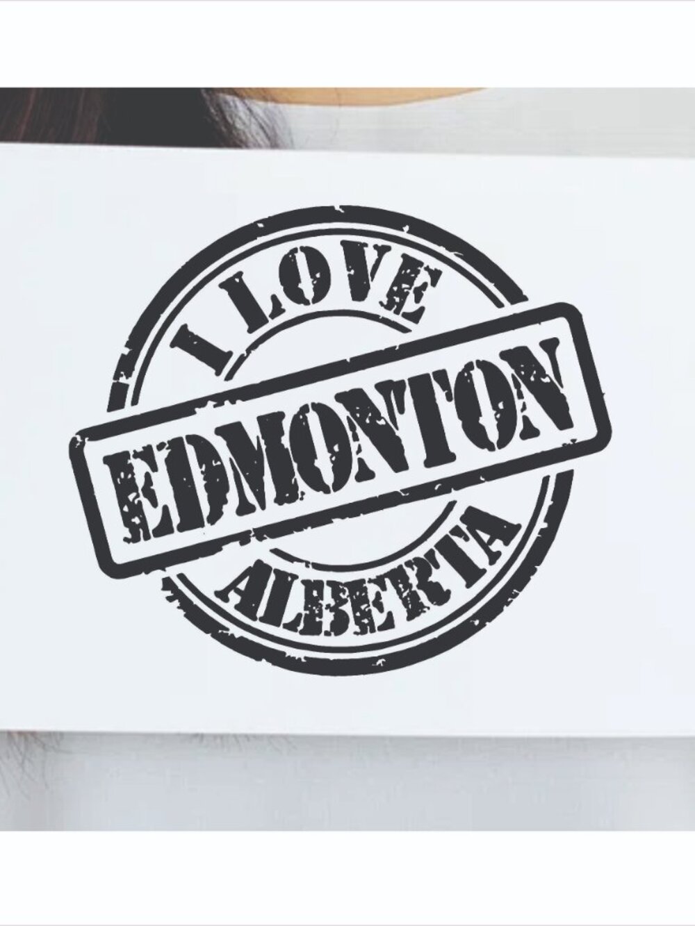 I love Edmonton Alberta Decal